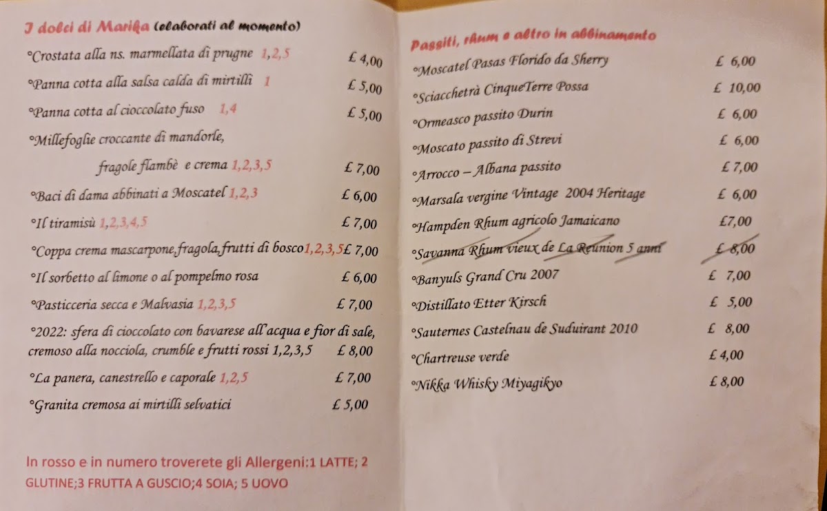Menu Trattoria Bar Vittorio Ligagin-1